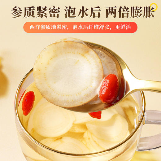 100g/瓶 参香活色 加拿大进口西洋参片 多规格可选 商品图2