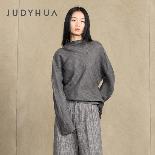 JUDYHUA生命的轨迹系列肌理上衣 商品图2