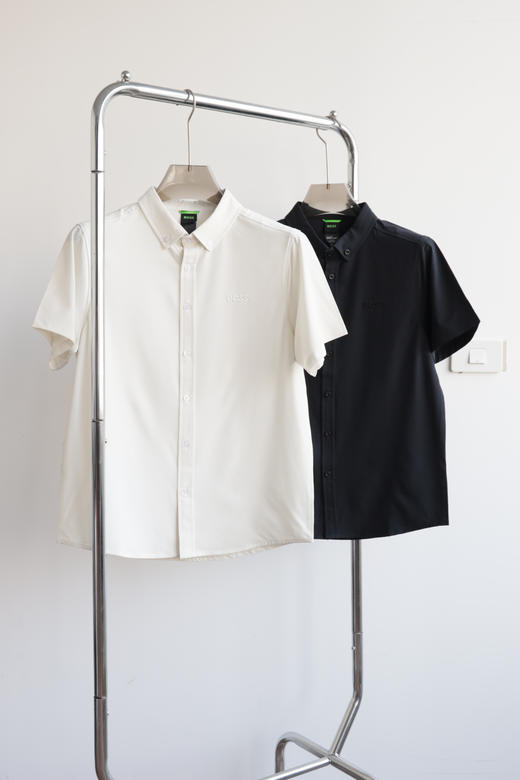 极简通勤风 B0S 速干短袖衬衫 TX594 商品图2