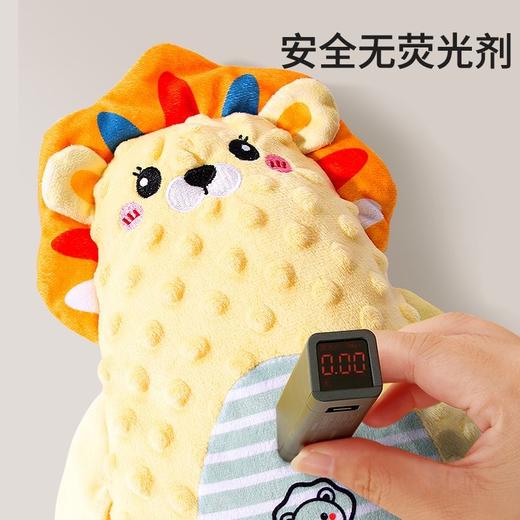 【仿子宫绒毛❗揉捏不变形】安抚玩偶婴儿安抚巾可入口啃咬毛绒宝宝哄睡神器公仔手偶牙胶玩具。xa 商品图1