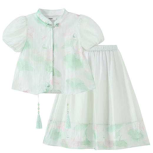 【实体店同款】女童套装夏季新款安奈儿童装AG621264 商品图5