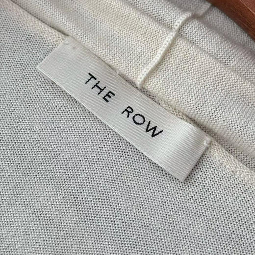The Row原单春夏羊绒真丝无袖挂脖针织衫。 白色黑色灰色自己备注号码颜色。 商品图4