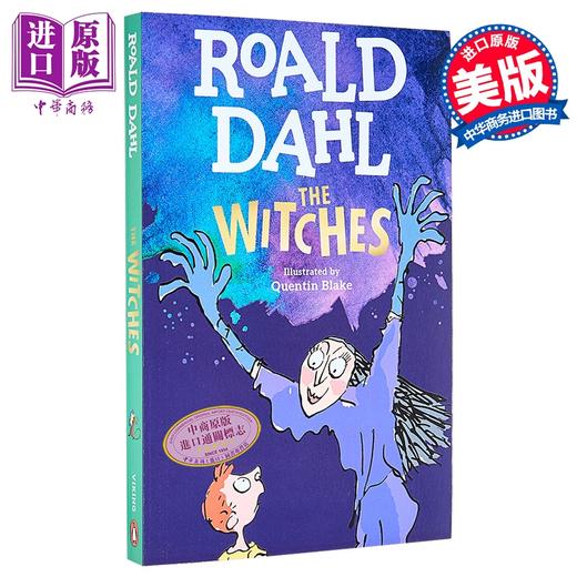 预售 【中商原版】罗尔德达尔 wu婆The Witches 英文原版 儿童故事小说 幽默笑话故事书 进口图书 Roald Dahl作品 12岁以上儿童读物 商品图0