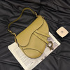 Dior Saddle box牛皮 芥末黄 马鞍包 商品缩略图0