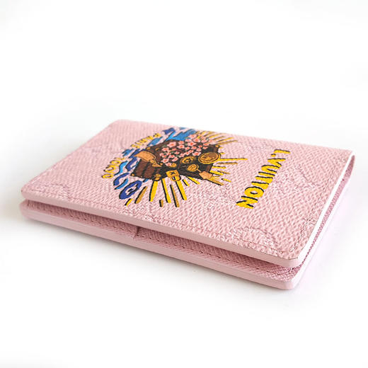 【闲置】LV路易威登M25973粉色Nigo联名卡包口袋钱夹女090326YY36 商品图4