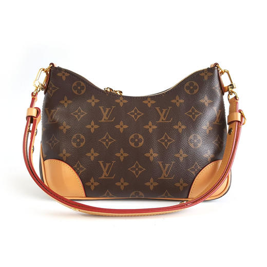 【95新】LV路易威登M45832老花Boulogne黄牛角包单肩包女士110326AK10 商品图4