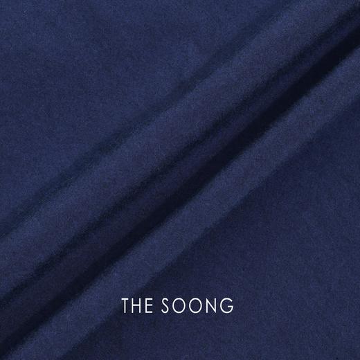 THESOONG’匹马棉阔腿裤‘双色溢彩松紧腰九分休闲裤HWKZ8649 商品图6