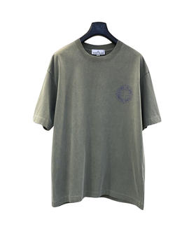 中性款logo印花短袖T恤lv