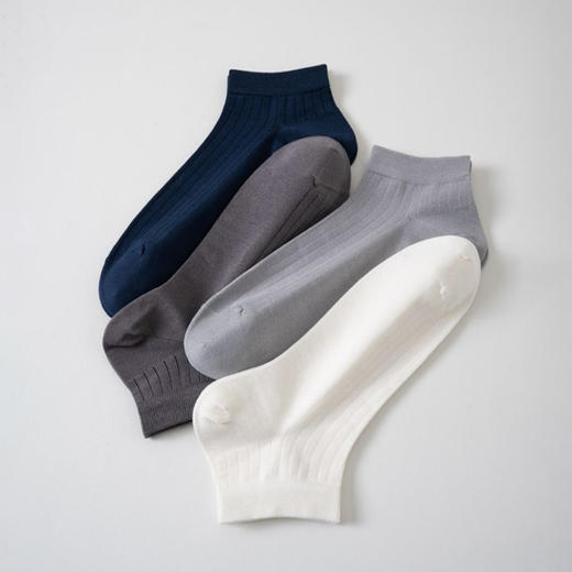 基础-简约休闲百搭坑条男袜-纪念日百货门店同款169894484 商品图5