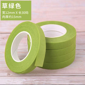 秀多乐diy绿胶带花杆包装材料