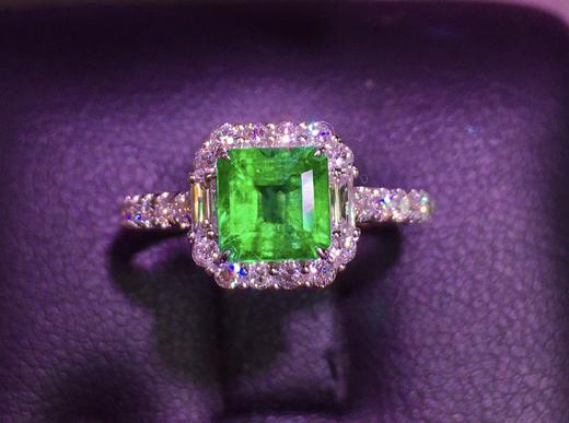 1.03ct祖母绿戒指 商品图3