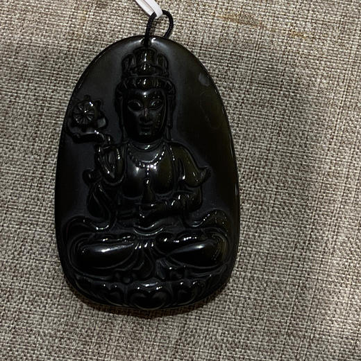 100元/个黑曜石吊坠 商品图2