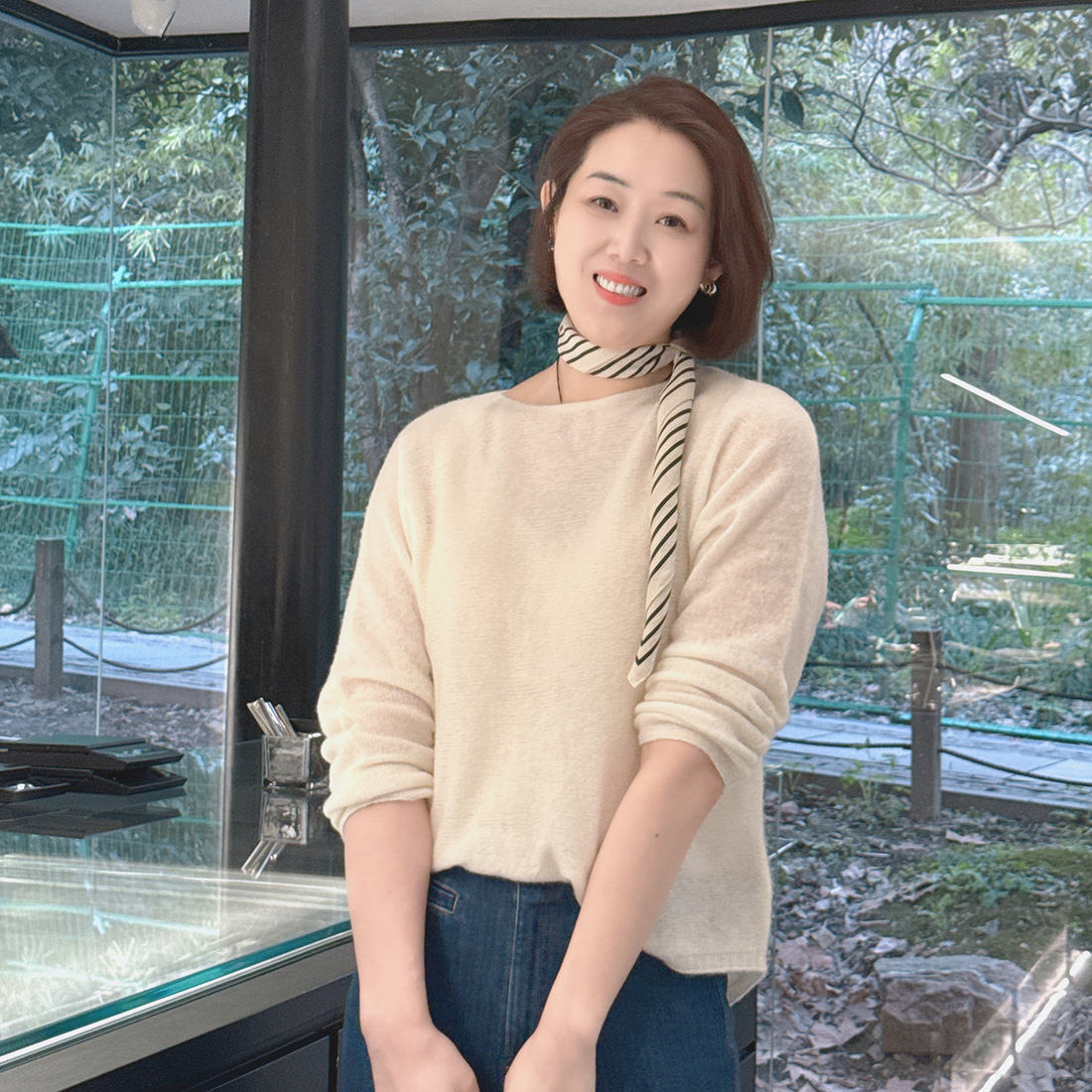 火桐hooton 皇家羊绒 春风有信 山羊绒一字领套头衫