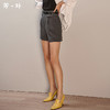 剩S 芳外新款新品灰色简约时尚高腰潮流舒适短裤8T21AH0440 商品缩略图0