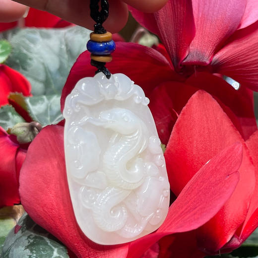 830元/个和田玉十二生肖挂件 商品图1