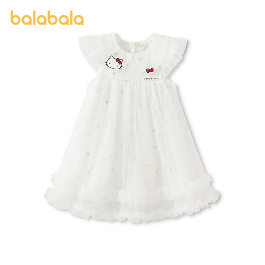 【三丽鸥IP商场同款】巴拉巴拉童装宝宝连衣裙女童2026新夏网纱裙 商品图4