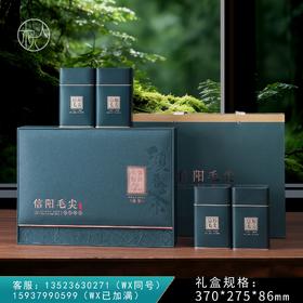 40元一套 / 一箱14套 头春好茶【信阳毛尖专版 四合一 绿色】