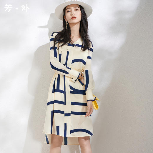 剩S/L 芳外连衣裙8D21CL1506 商品图0