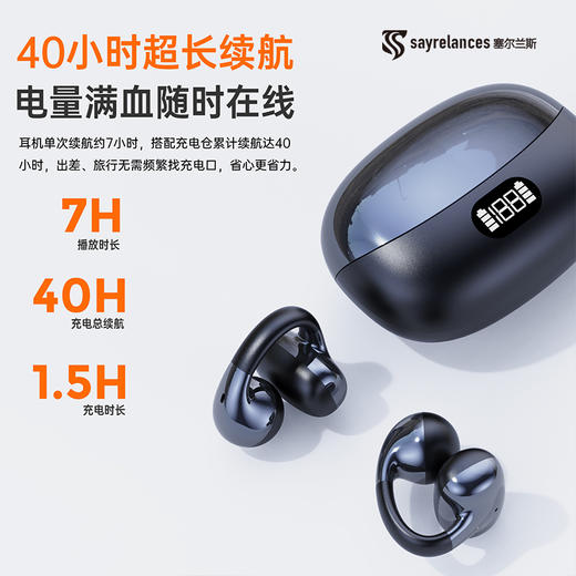 【华为鸿蒙合作品牌】塞尔兰斯AI翻译耳机，AI对话、创作，实时翻译 商品图7