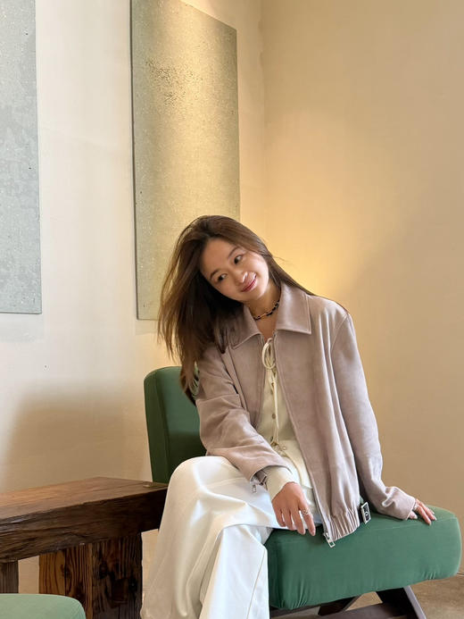 2603215   loew*原皮 进口羊羔皮 夹克外套（7天发货） 商品图1