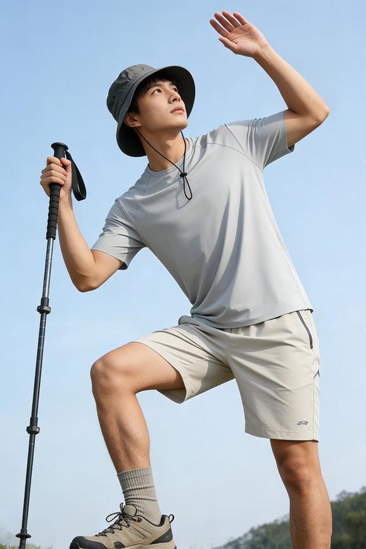 【10A 抑菌 单向导湿速干】云感裸肤防晒山茶香T恤（B57-2606） 商品图7