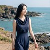 法式轻奢优雅荡领飘带收腰连衣裙 商品缩略图4
