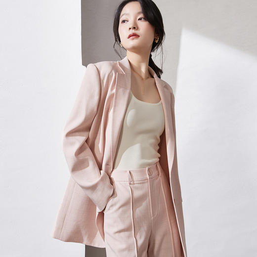剩M 芳外新款优雅通勤西装时尚宽松休闲外套女8T22CW1378 商品图3