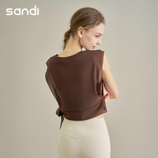 SW26025	sandi背心罩衫无胸垫 商品图0