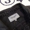 F031248洗水牛仔面料时尚翻领单排扣男女同款牛仔衬衫外套 商品缩略图13