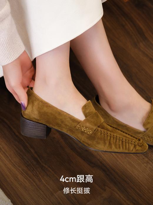 法式老钱羊猄皮便士乐福鞋ACG1FTW090 商品图2