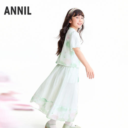 【实体店同款】女童套装夏季新款安奈儿童装AG621264 商品图2