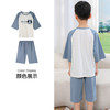 【7.5折限时特惠】【秀黛】男童圆领插肩套装挺括亲肤插肩袖萌趣狗狗男童夏季睡衣家居服W1441002T【门店同款】 商品缩略图3