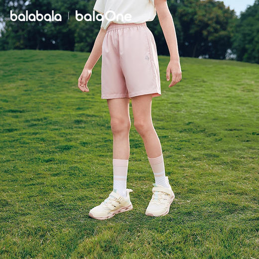 【balaOne】巴拉巴拉童装儿童短裤男童2026夏装薄款女童裤子运动 商品图1