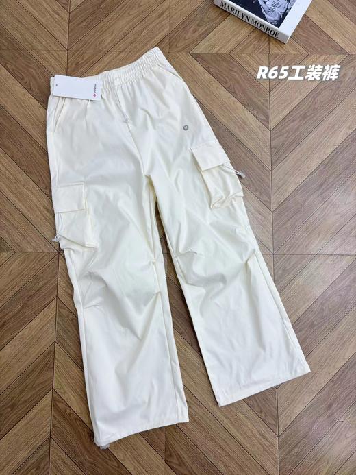 F031204春夏新款2026降落伞高腰微阔腿时尚流行遮肉显瘦工装速干伞兵裤 商品图14