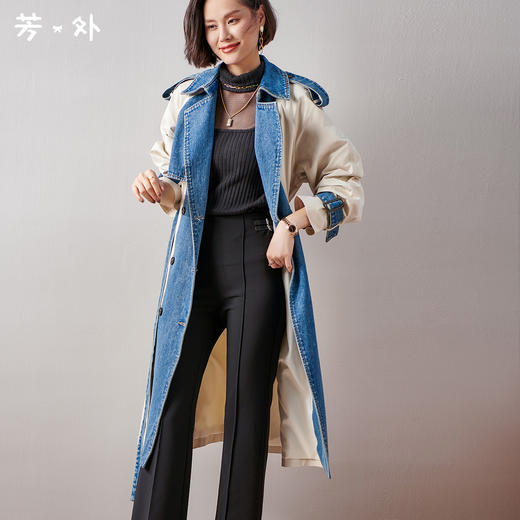 剩L 芳外风衣8D21AF0021 商品图0