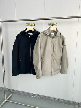 点此购买 哈吉斯春秋季男士商务休闲夹克外套 zc 342047