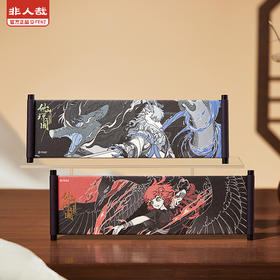 《非人哉官方店》仙山琼阁系列第二弹卷轴冰箱贴盲盒烫镭射金装饰磁贴