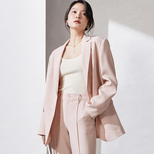 剩M 芳外新款优雅通勤西装时尚宽松休闲外套女8T22CW1378 商品图2