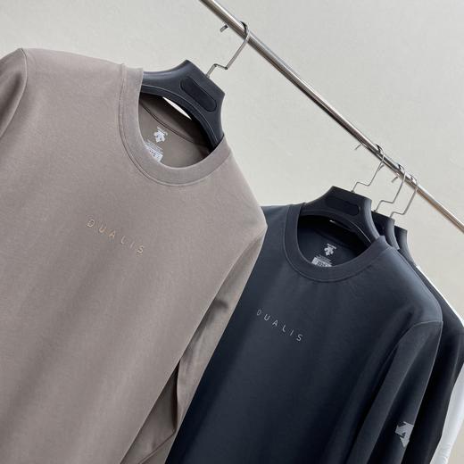 点此购买 迪桑特春秋季男士DUALIS通勤百搭吸湿透气健康环保除菌长袖T恤 yh 342129 商品图14
