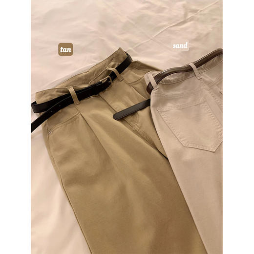 金蘑菇菇 质感色系 plmm通勤牛仔 / 是夏天爱穿的天丝棉牛仔裤 商品图3