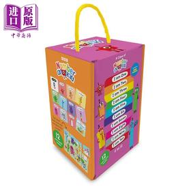 预售 【中商原版】数字积木12册小套装 A Case of Numberblocks 12 Mini Books Collection Box Set 英文原版 儿童卡通动画学习绘本