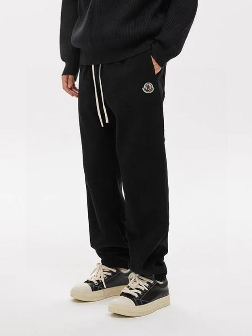 F031238春季新款百搭舒适时尚细腻亲肤松紧腰休闲束脚卫裤 商品图3