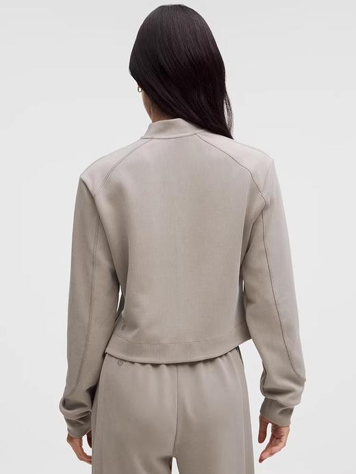 lu*同款Softstreme罗纹小廓形短款外套 商品图2