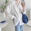 法式防晒衬衫 上衣女夏季薄款设计感 新款宽松春秋开衫衬衣外套 商品缩略图3