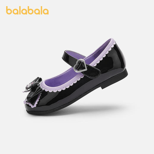 【库洛米IP商场同款】巴拉巴拉童鞋女童公主鞋2026新款春秋小皮鞋 商品图0