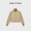 ROMI STUDIO“三角翻盖”高弹罗纹极简立领宽松夹克外套 RWCAWU6713 商品缩略图2