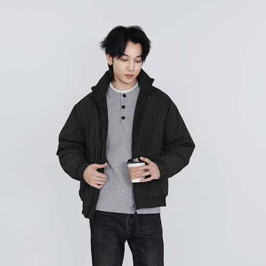 【新品上新】HX 冬季短款立领羽绒服S100544173101/02 商品图2