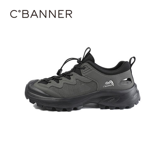 千百度2026夏季男鞋一拉即穿穿脱便捷溯溪鞋A26360110 商品图1