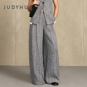 JUDYHUA生命的轨迹系列亚麻长裤