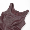 ROMI STUDIO英国进口头层羊皮植鞣哑光皮背心连衣裙RWCWLG7249 商品缩略图2